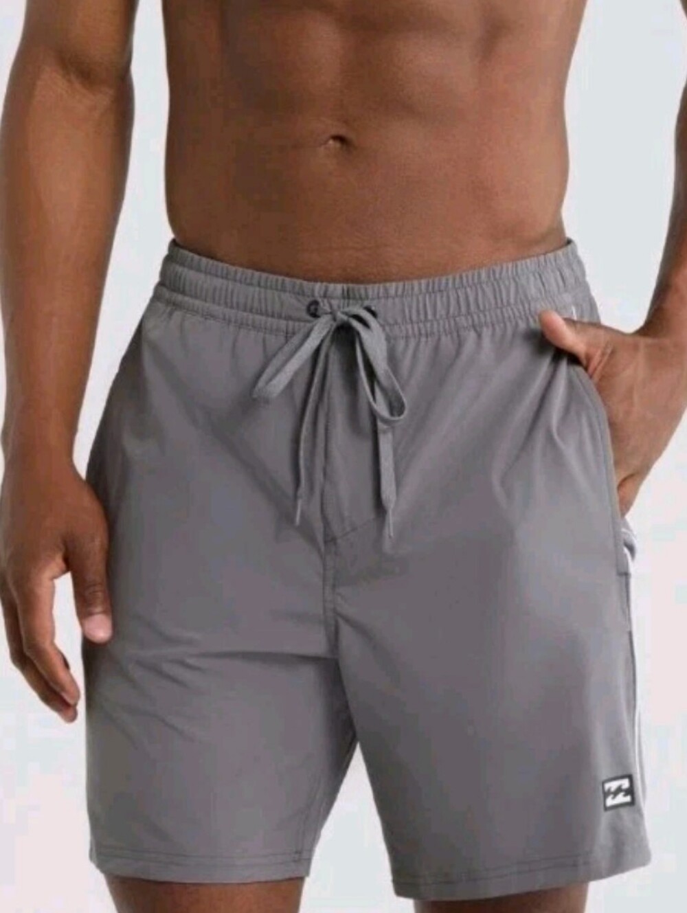 Billabong Afterburner Pewter Gray Volley Swim Trunks Msrp $70
